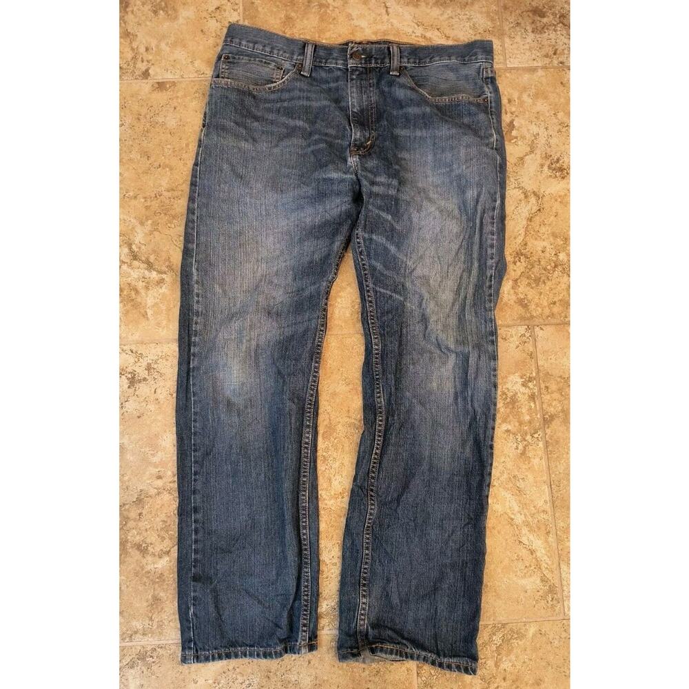 Vintage(2000) Levi's 505 Jeans Mens 36x30(See Pics)Denim Regular Fit Faded
